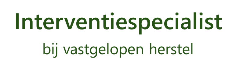 Gerichte interventie bij vastgelopen herstel